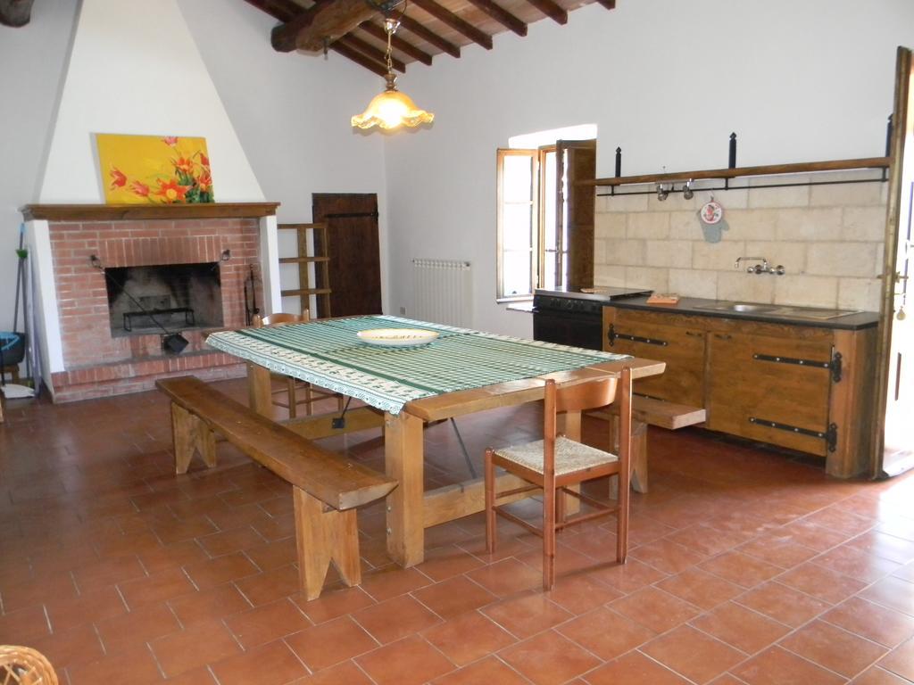 Agriturismo Podere La Selva Villa Serre Di Rapolano Exteriör bild